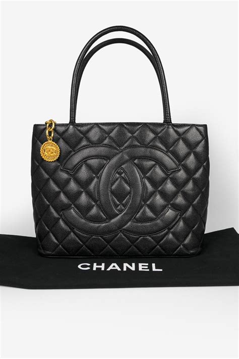 chanel shopping medallion|Chanel medallion tote.